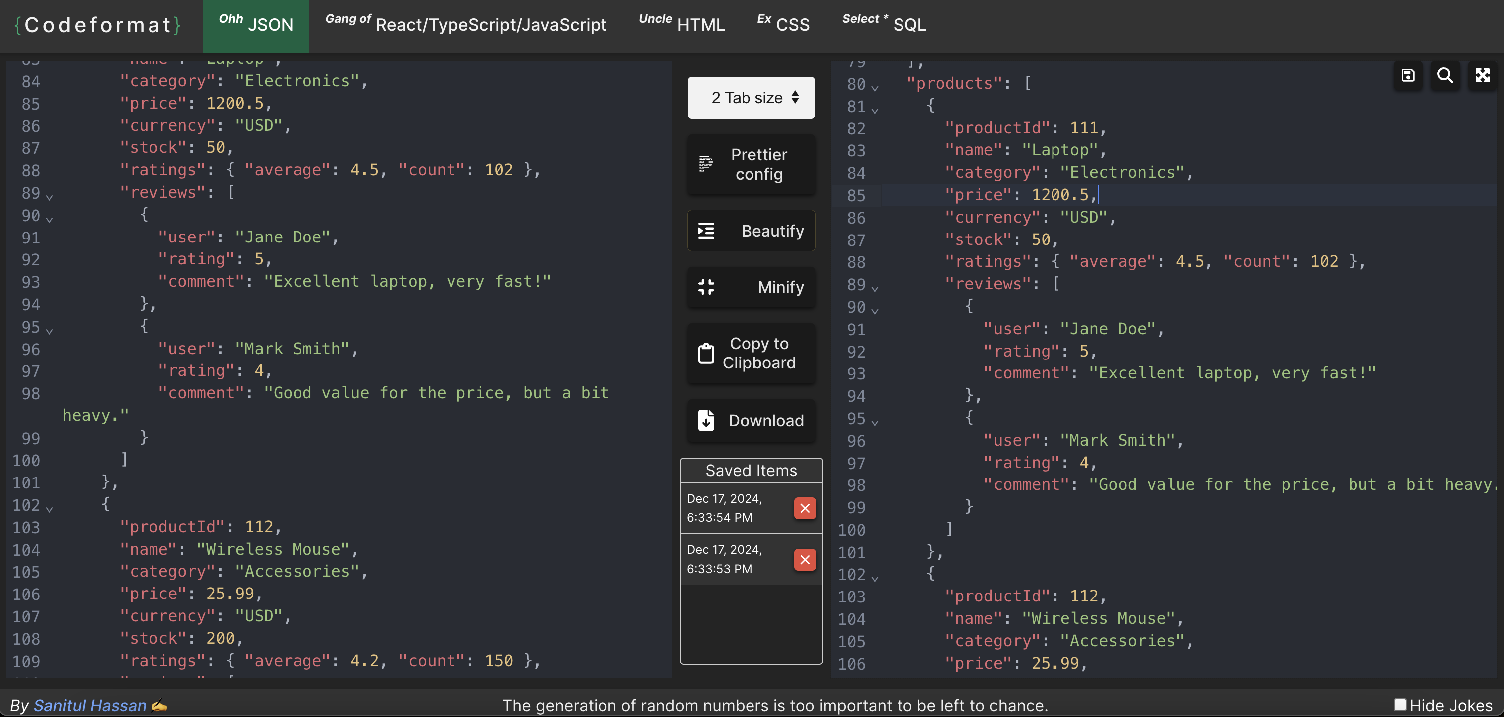 CodeFormat.me - Simplifying Code Formatting for Developers